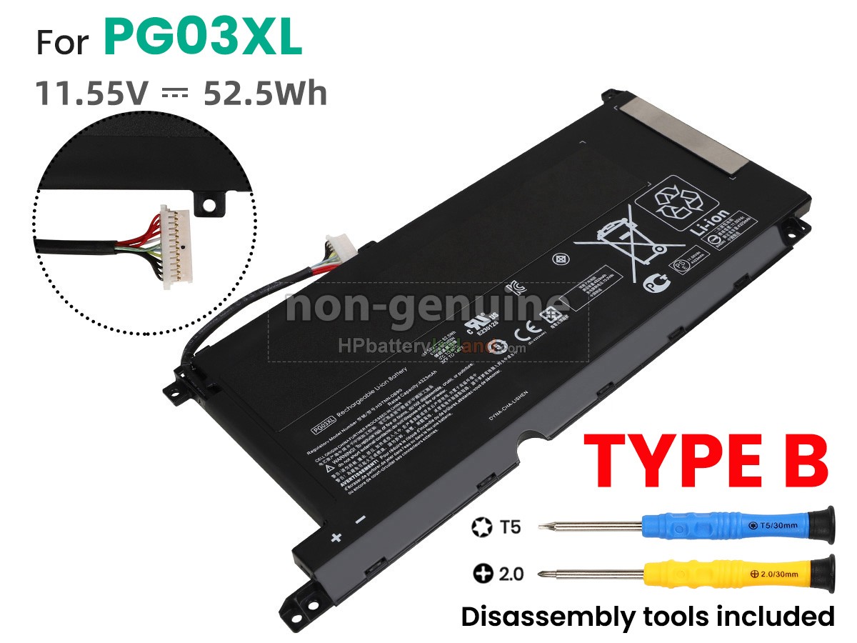 HP PG03 Battery Replacement Ireland