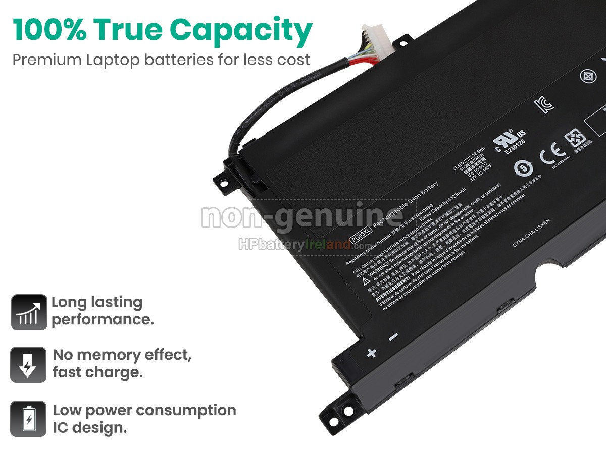 HP PG03 Battery Replacement Ireland