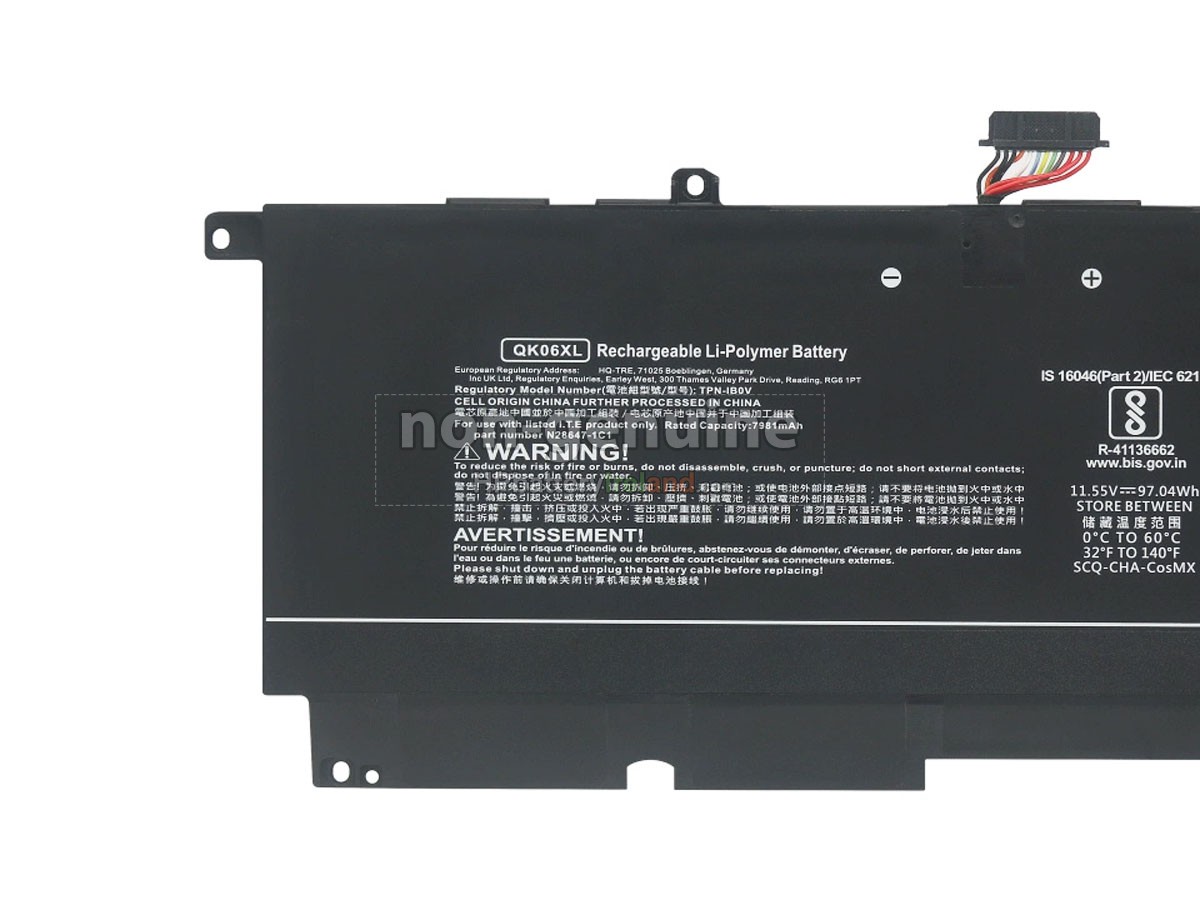 HP Omen TRANSCEND 16-U0000NI Battery Replacement Ireland