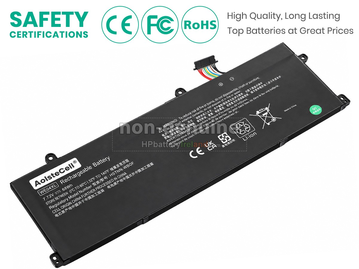 HP Pavilion Plus 14-EW0157TU Battery Replacement Ireland