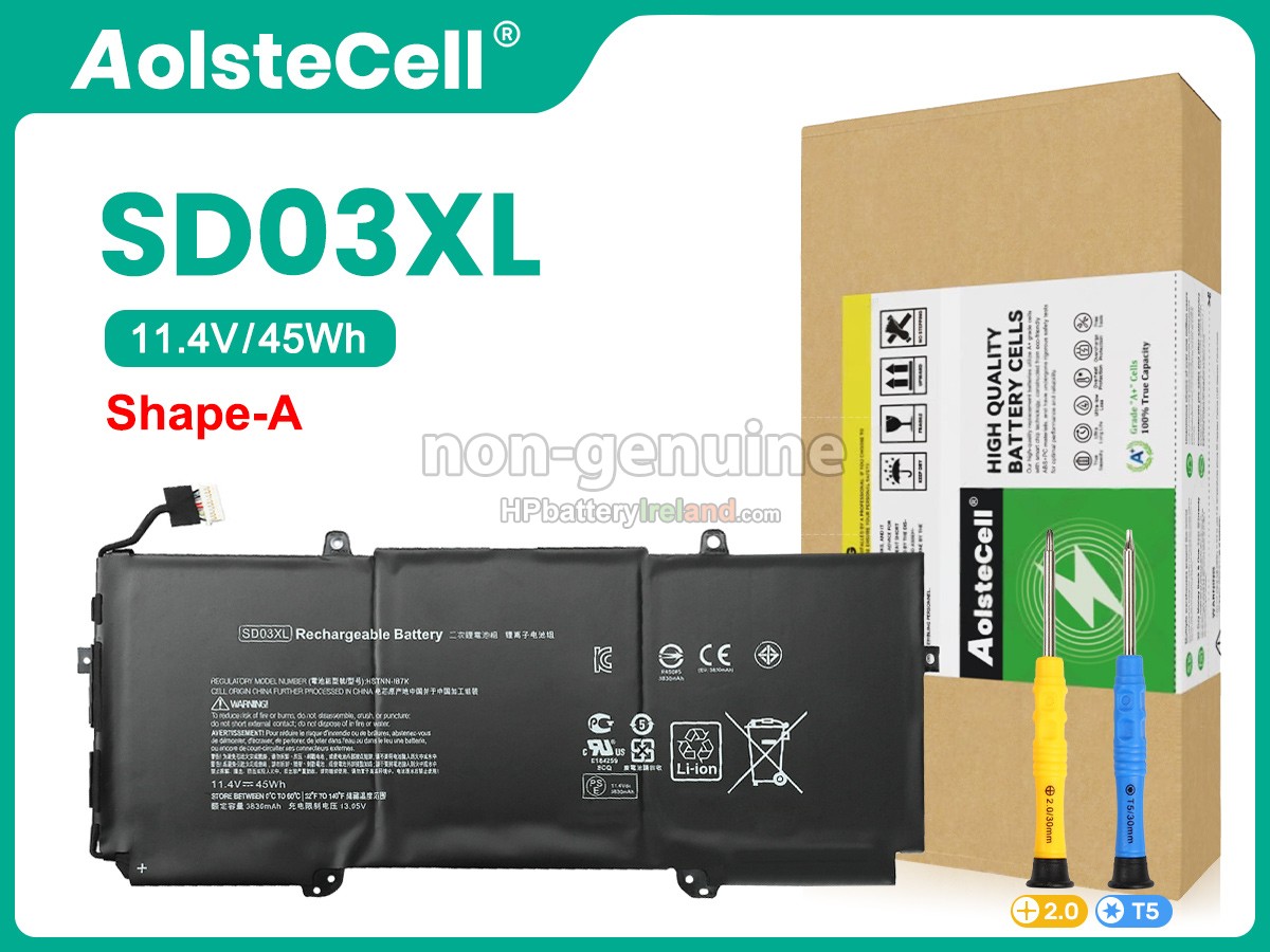 HP SD03XL Battery Replacement Ireland